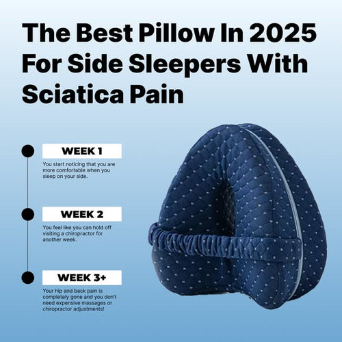 Gaitra™ Alignment Pillow – Relieves Hips, Back & Sciatica
