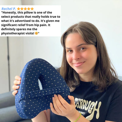 Gaitra™ Alignment Pillow – Relieves Hips, Back & Sciatica
